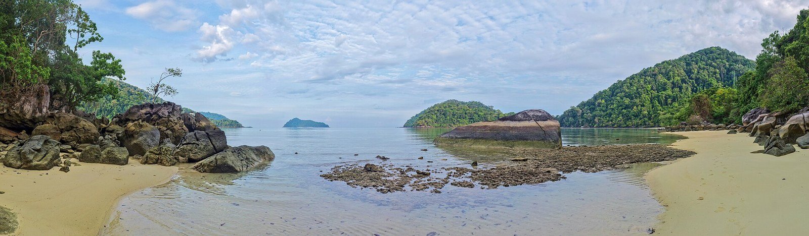 Beach on North Surin Island