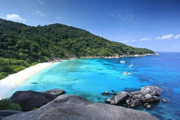 Island landscape in Mu Ko Similan National Park