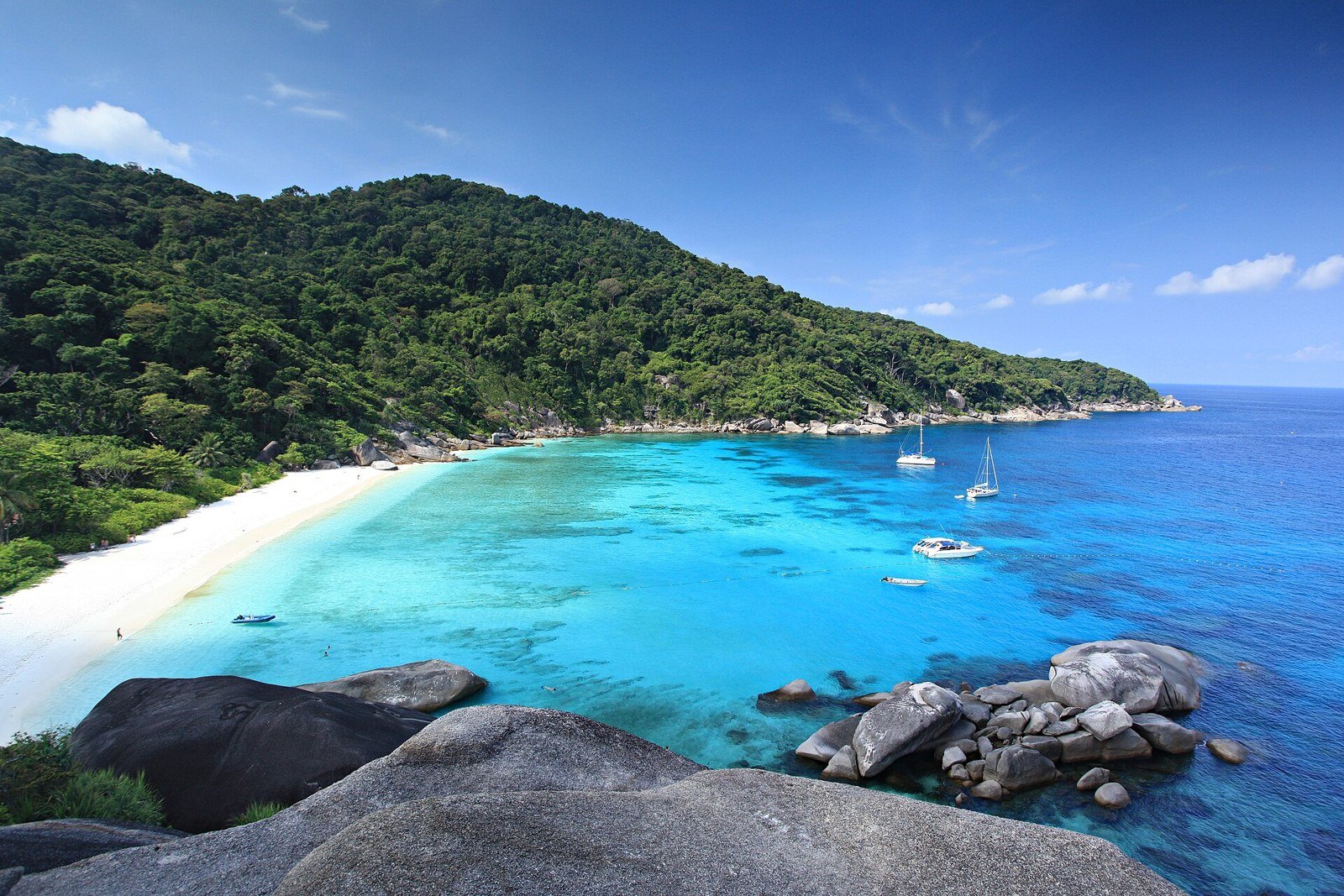 Island landscape in Mu Ko Similan National Park