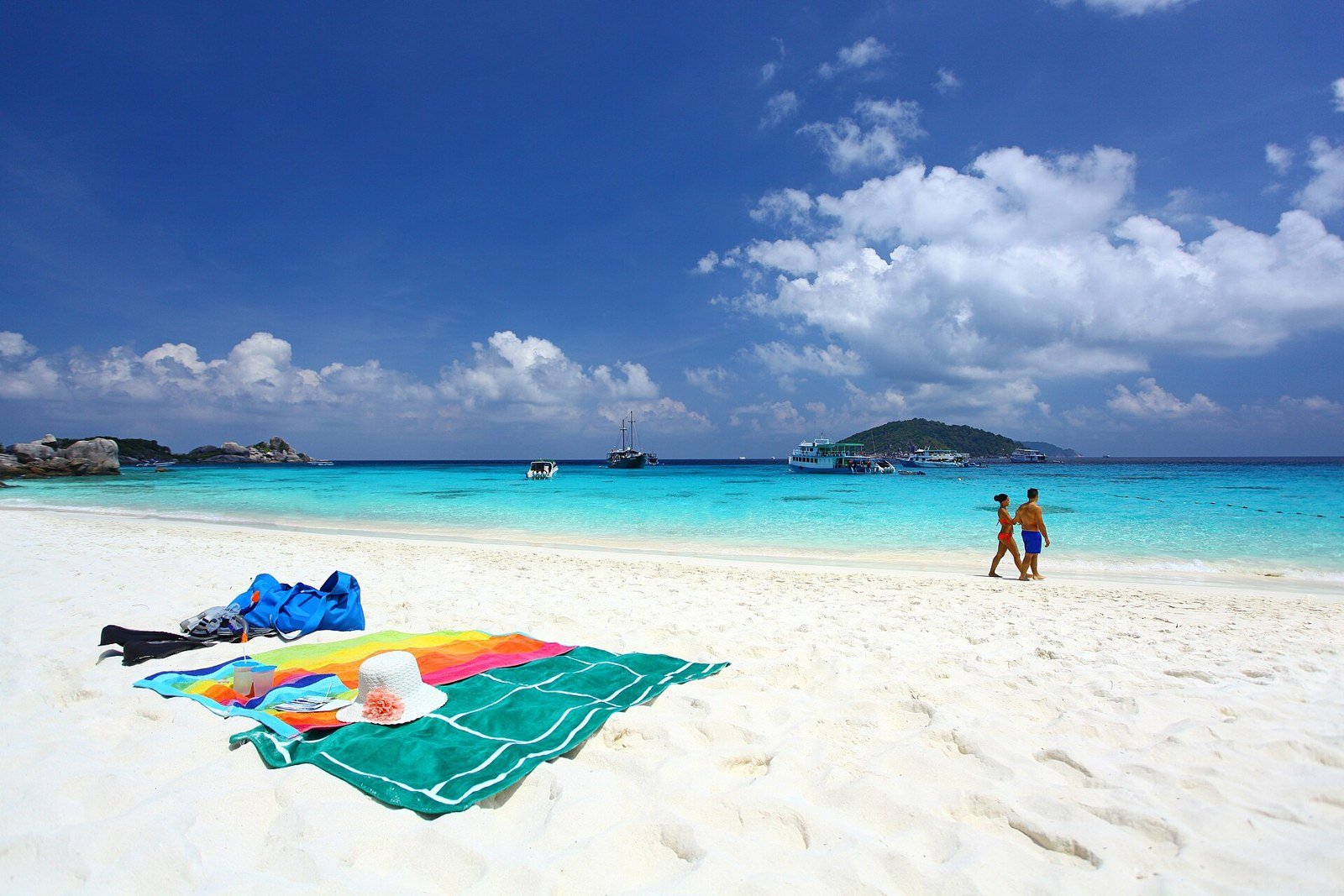 Island landscape in Mu Ko Similan National Park